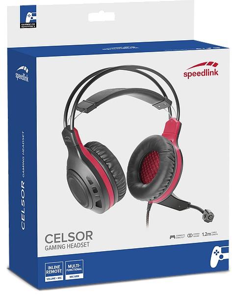 SpeedLink - CELSOR Gaming Headset - För PC/PS5/PS4/Xbox SeriesX/S/Switch, Svart