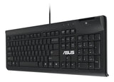 ASUS KU100 Smart Card USB-tastatur – set skråt forfra (vinkel 2)