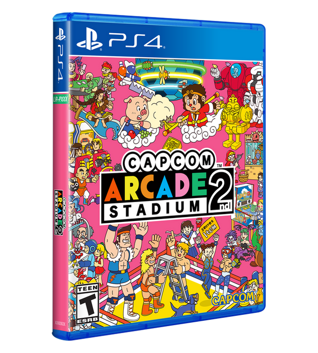 Capcom Arcade 2nd Stadium - PS4 - Standard (Cover C) (Limited Run (Import) – PlayStation 4 – spilomslag