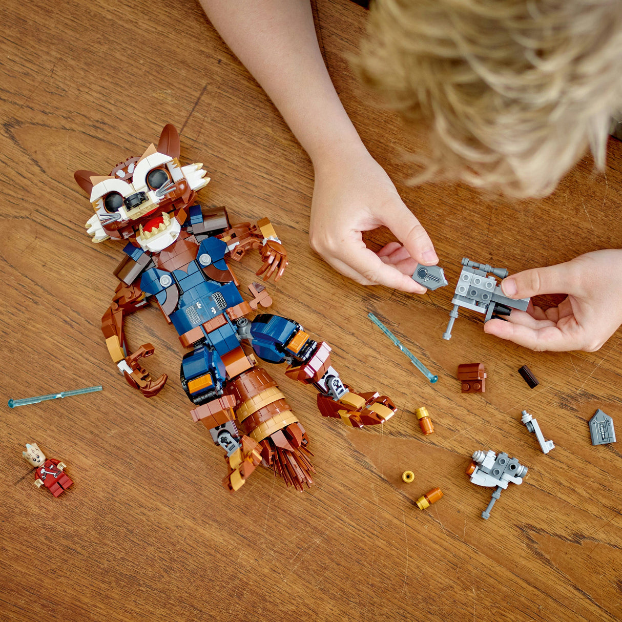 LEGO 76282 Marvel Super Heroes Raket &amp;amp; Baby Groot, Byggleksak