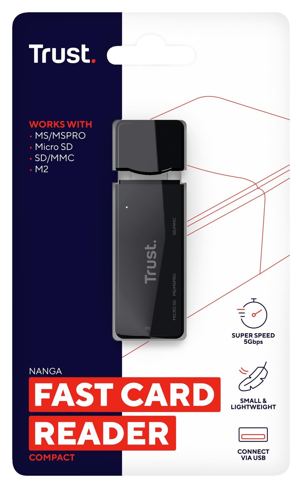 LITA På NANGA USB3.1-KORTLÄSARE