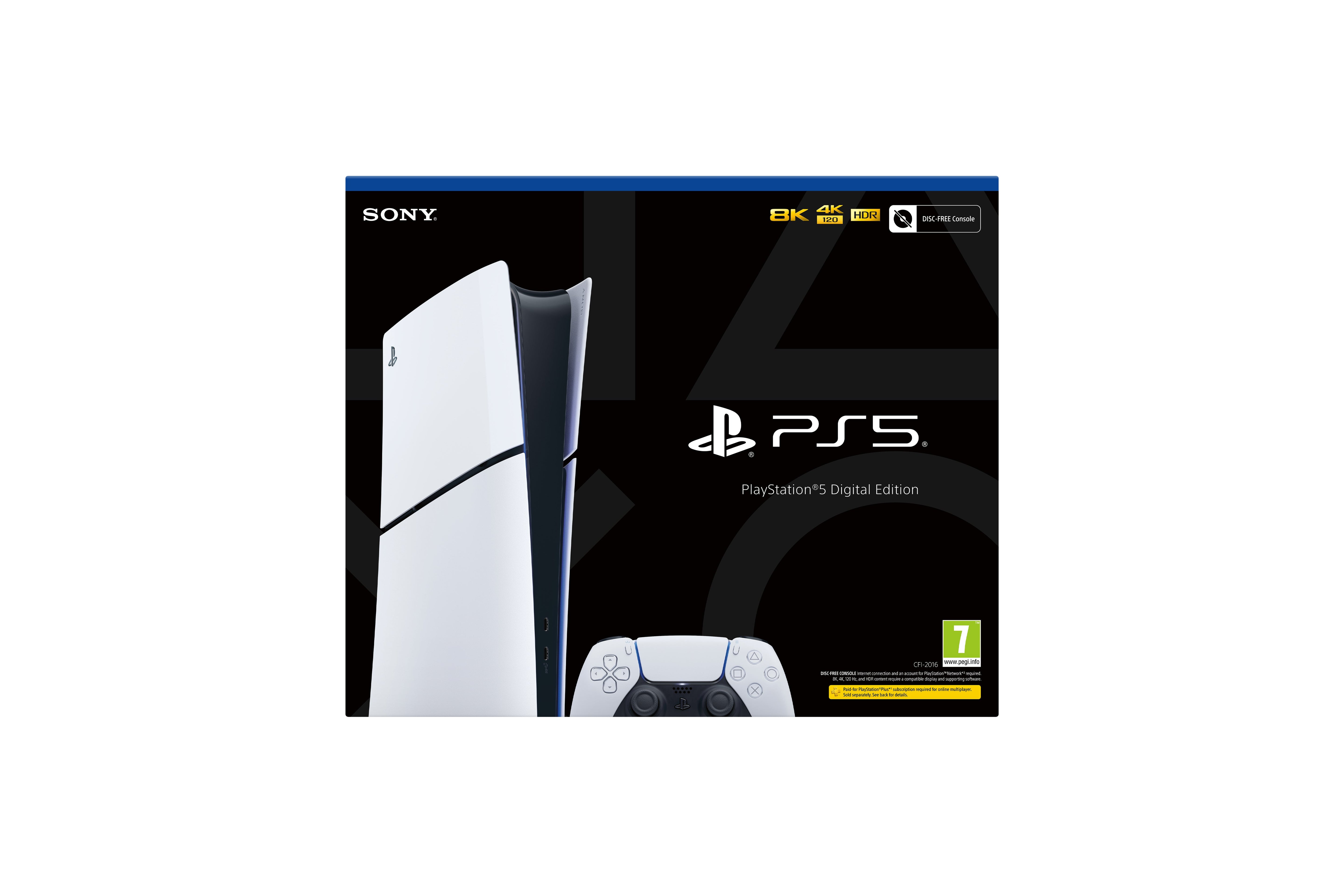 Sony PS5 Console SLIM Digital Edition D-Chassi 1TB