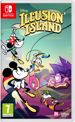 Disney Illusion Island Switch Italiensk æske – Emballage