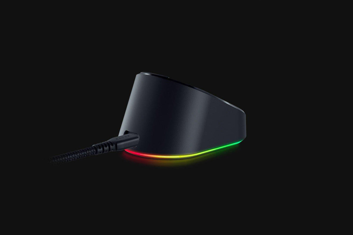 Razer - Mouse Dock Pro + Razer Wireless Charging Puck Bundle Razer