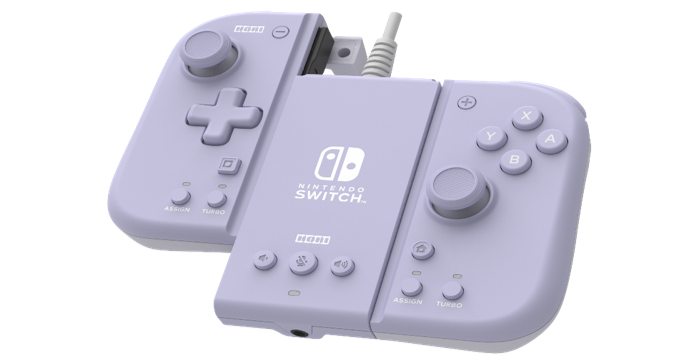 HORI - Split Pad Compact Attachment Set (lavendel)