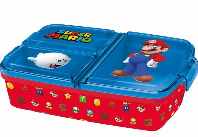 Euromic - Lunchlåda I Flera Rum - Super Mario
