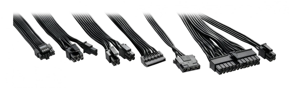 Sharkoon Rebel P20 SFX 750W Black SFX 12V 4.1 Cybenetics Platinum 12V-2x6 Fully Modular Zero RPM Power Supply Sharkoon