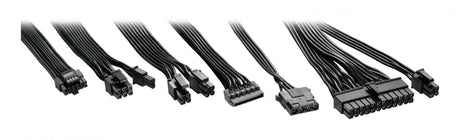 Sharkoon Rebel P20 SFX 850W Black SFX 12V 4.1 Cybenetics Platinum 12V-2x6 450W Fully Modular Zero RPM Power Supply Sharkoon