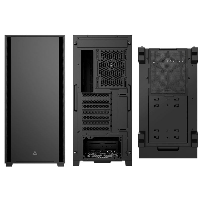 Montech Air 1000 Silent - Midi Tower - Ljuddämpande Paneler - 3x 120mm Fläkt