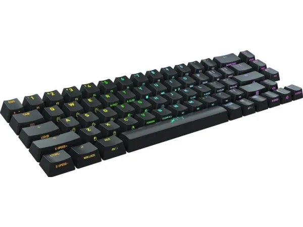 Xtrfy K5 Compact, Base Keycaps, Svart, Nordic