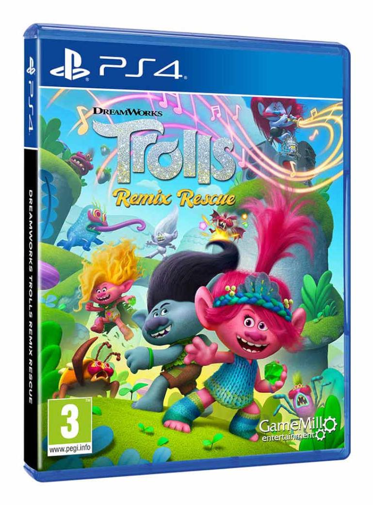 DreamWorks Trolls Remix Rescue playstation 4