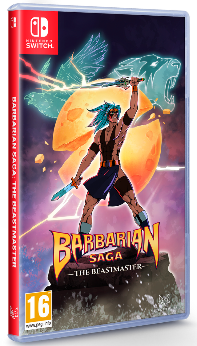 Barbarian Saga: The Beastmaster – Nintendo Switch – spilomslag