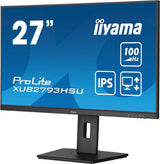 Iiyama ProLite XUB2793HSU-B6 27 1920 X 1080 (Full HD) HDMI DisplayPort 100Hz Pivot Monitor
