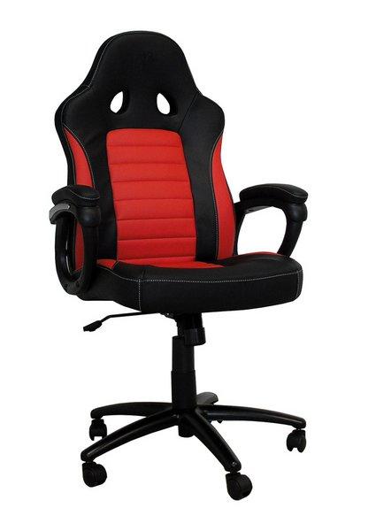 LC-Power CL-RC-BR gamingstol - sort/rød