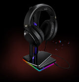 ASUS ROG Throne Qi RGB-headsetställ Med Trådlös Laddning