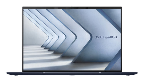 ASUS ExpertBook B9 OLED B9403CVAR-PP1735X – set forfra (vinkel 2); tastaturlayout illustrativt