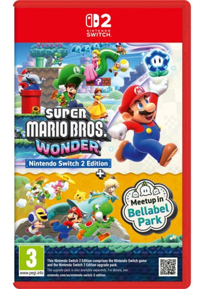 Super Mario Bros. Wonder – Nintendo Switch 2 Edition + Meetup in Bellabel Park – spilomslag