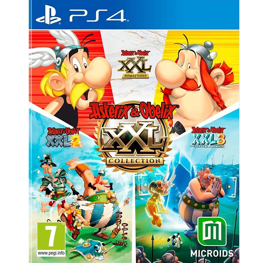 ASTERIX and OBELIX - COLLECTION (XXL 1/2/3) – PlayStation 4 – spilomslag