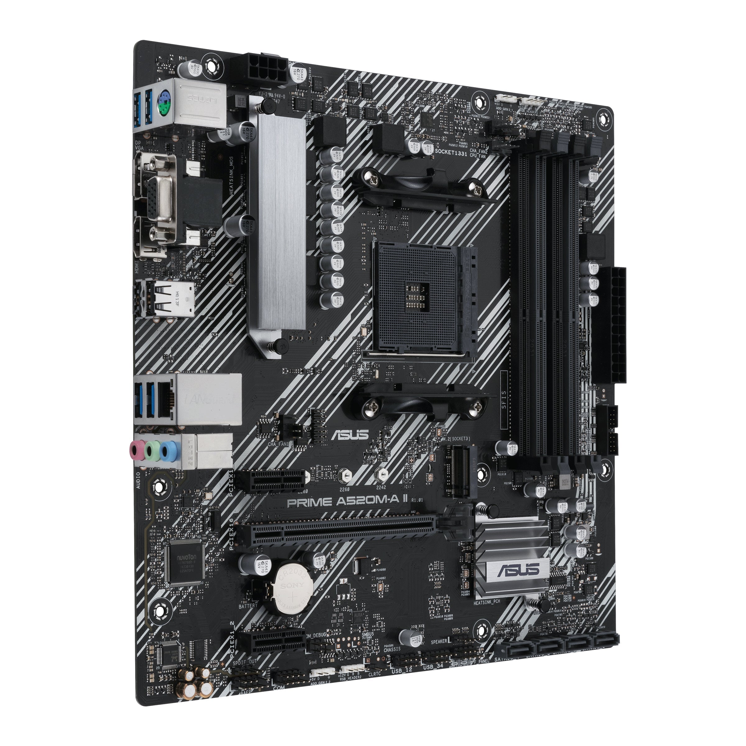 ASUS PRIME A520M-A II (mATX, A520, AM4)