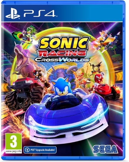 Sonic Racing: Crossworlds – PlayStation 4 – spilomslag