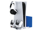 PIRANHA PS5 Cooling Fan Stand With DUAL Controller Stand