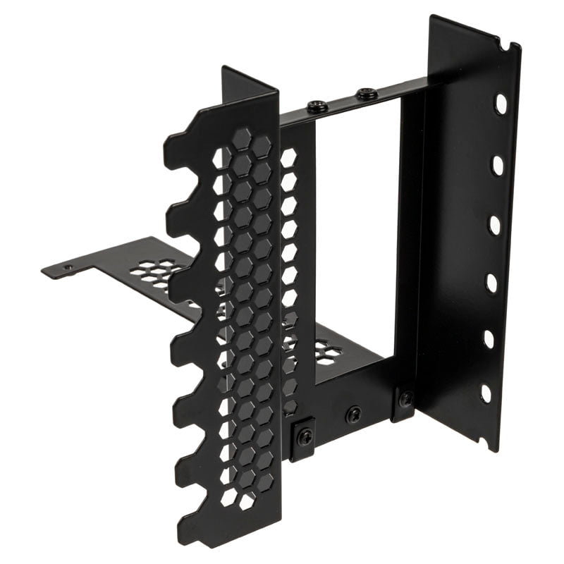 CableMod Vertikal PCI-e Bracket - HDMI + DisplayPort - SVART