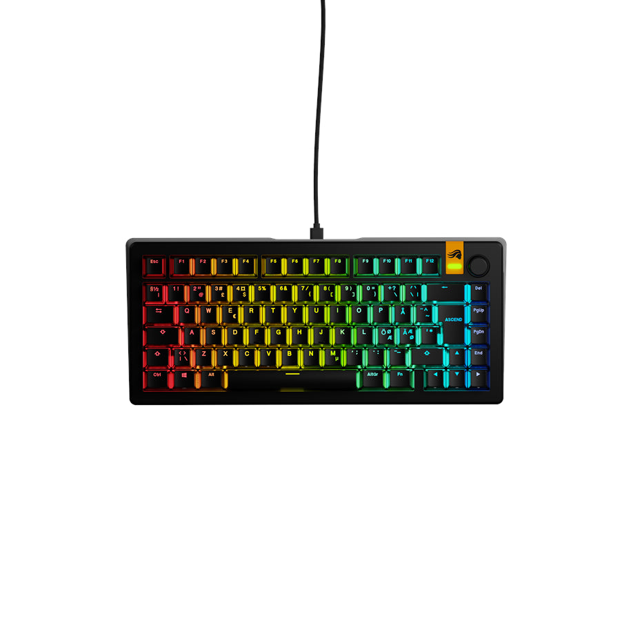 Glorious GMMK 3 HE 75% Prebuilt Wired Black - ND