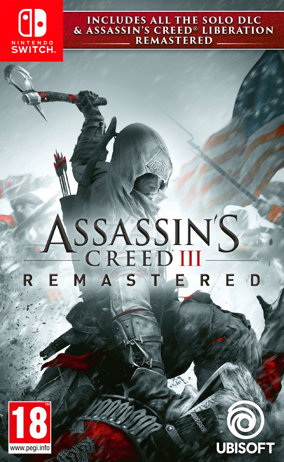 Assassin’s Creed III + Liberation Remastered – Nintendo Switch – spilomslag