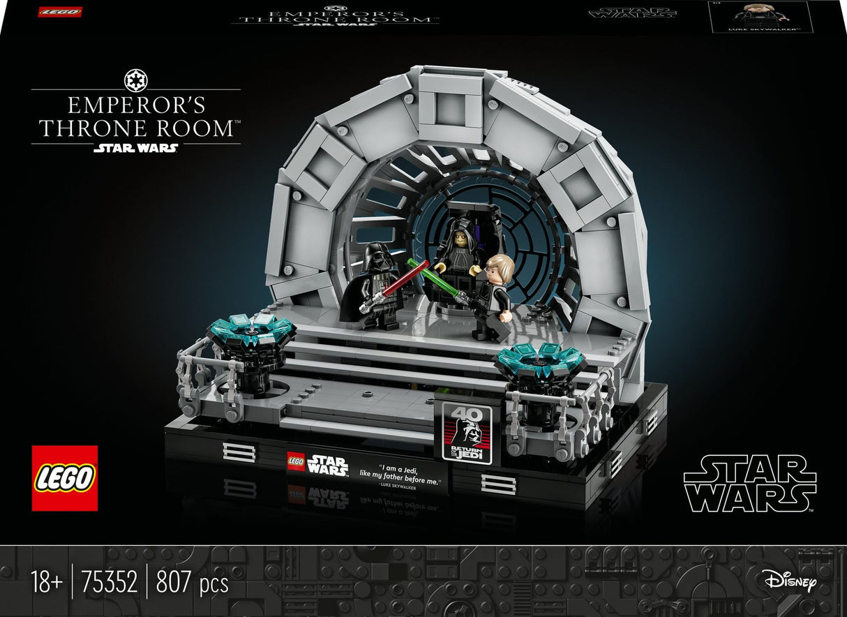 LEGO Star Wars - Emperor&#039;s Throne Room™ Diorama (75352)