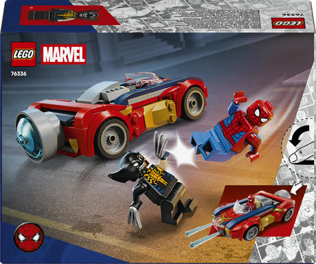 LEGO - Super Heroes - Spider-Man Car vs. Venomized Wolverine (76336) LEGO
