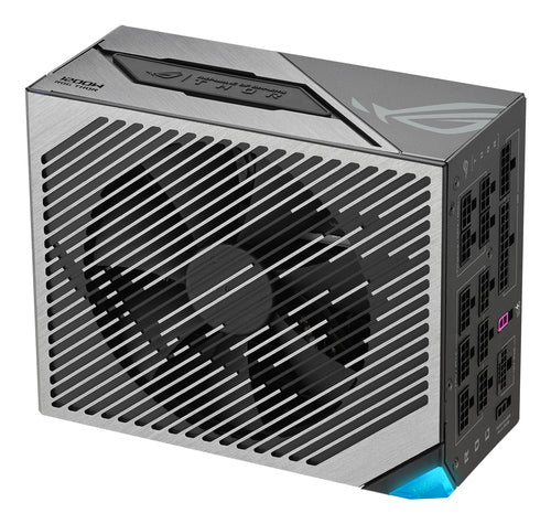 ASUS ROG Thor 1200P3 Gaming E – 1200 W Platinum PSU – blæsergitter og modulære stik
