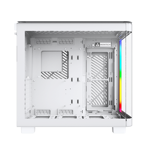 Montech King 95 Vit - Böjt Glas