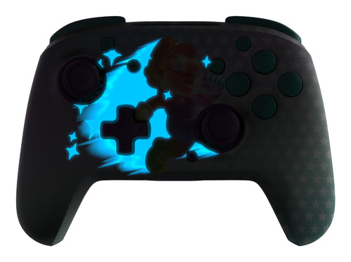 Turtle Beach Rematch Wireless – Invincible Mario – Switch – Illustration af selvlysende motiv