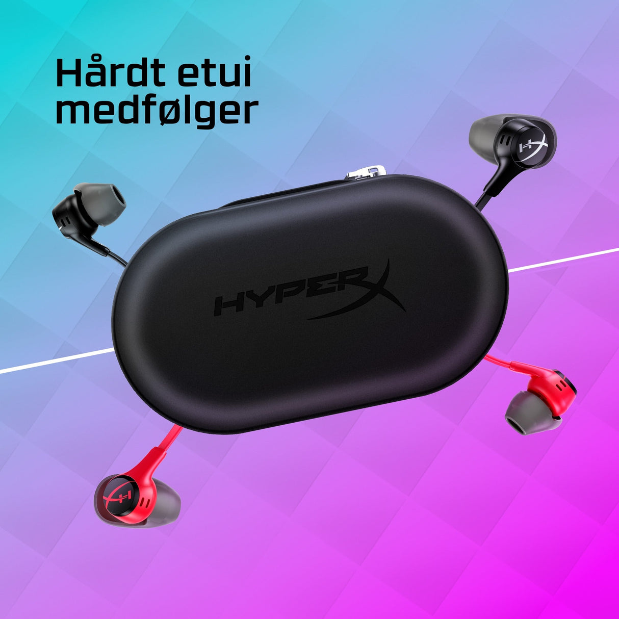 HyperX Cloud Earbuds II Kablingsanslutna Öronproppar Svart