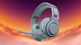 Turtle Beach Atlas 200 – gamingheadset i Seafoam Breeze – Headset på illustreret baggrund