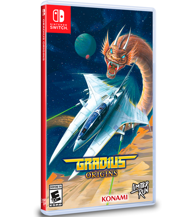 Gradius Origins – Gradius III-omslag – Import – Nintendo Switch – spillets udgave