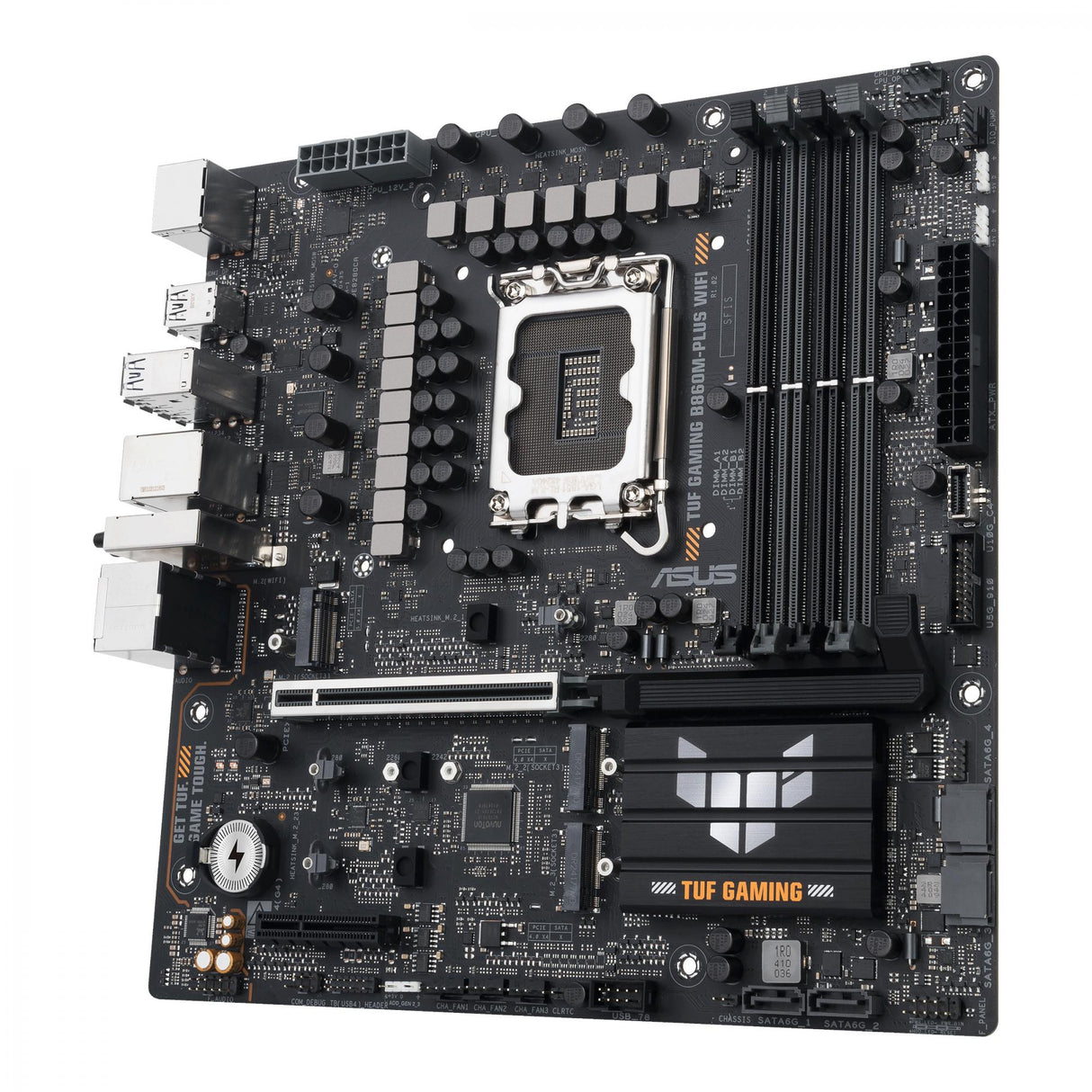 ASUS TUF GAMING B860M-PLUS WIFI (mATX, B860, LGA 1851, DDR5)