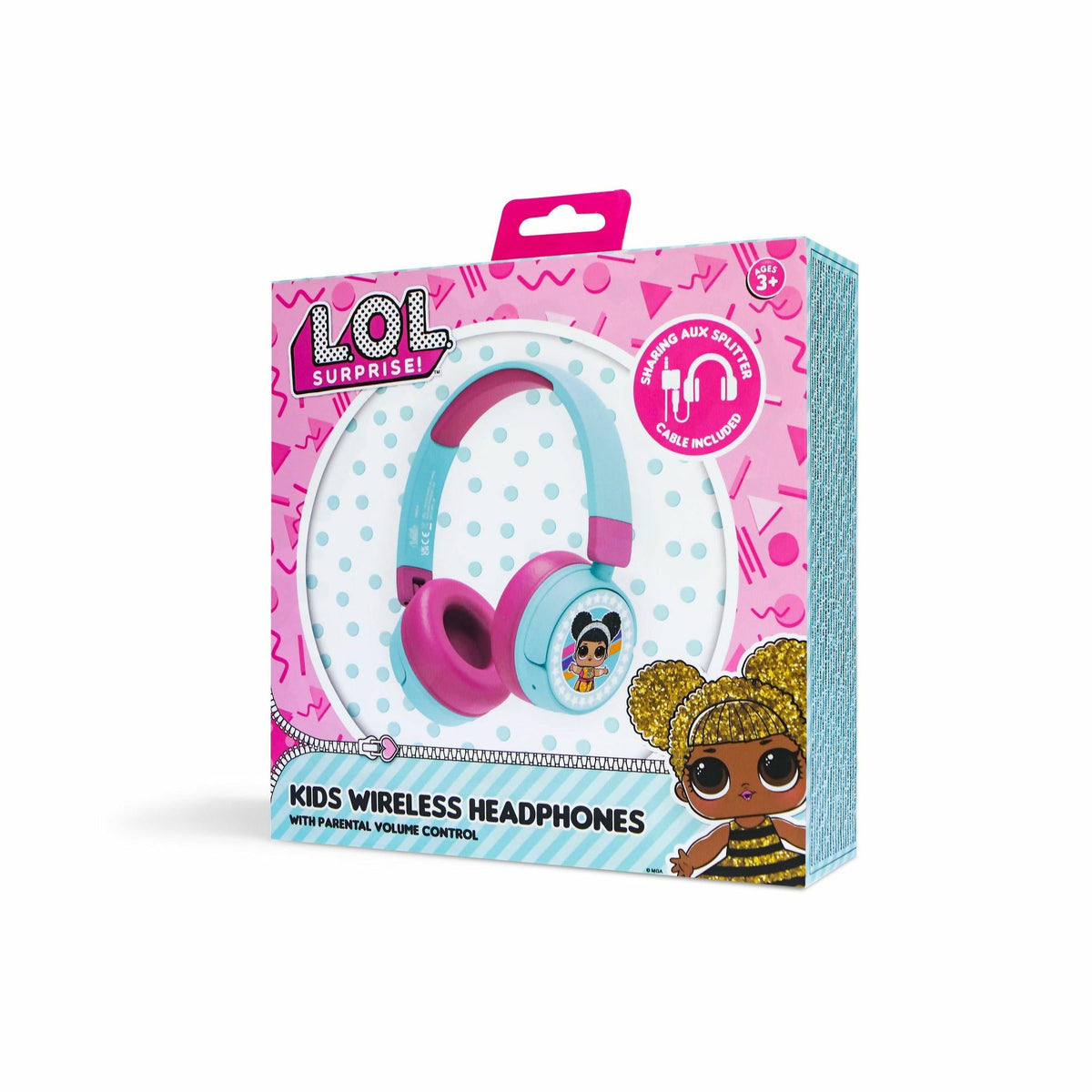 OTL - Bluetooth Headset w/Perental Control - LOL Suprise (LOL979) OTL