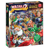 Wasgij Christmas TV Special julekalender 2026 – 24 × 54 brikker – kalenderens forside