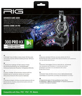 Nacon - Rig Headphones 300 Pro HX - Black Nacon