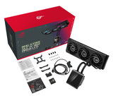ASUS ROG Strix SLC IV 360 ARGB LCD med emballage og tilbehør