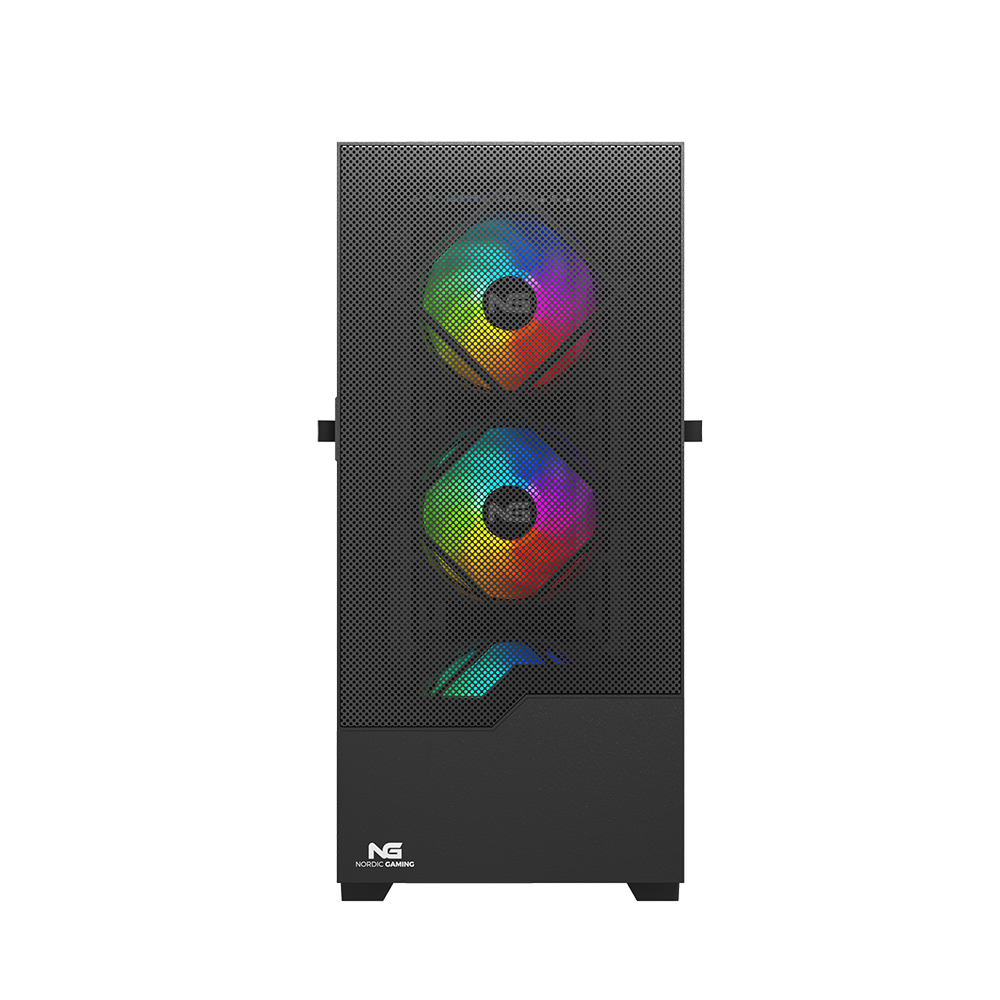 Nordic Gaming Munin RGB Tower ATX - Svart