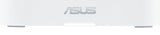 ASUS ZenWiFi BT8 i hvid – underside med ASUS-logo