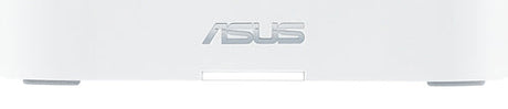 ASUS ZenWiFi BT8 i hvid – underside med ASUS-logo