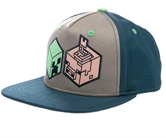 Minecraft Earth Creeper Och Pig Cap