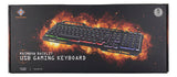 DELTACO GAMING GAM-042 Tangentbord Membran RGB Kabel Nordic