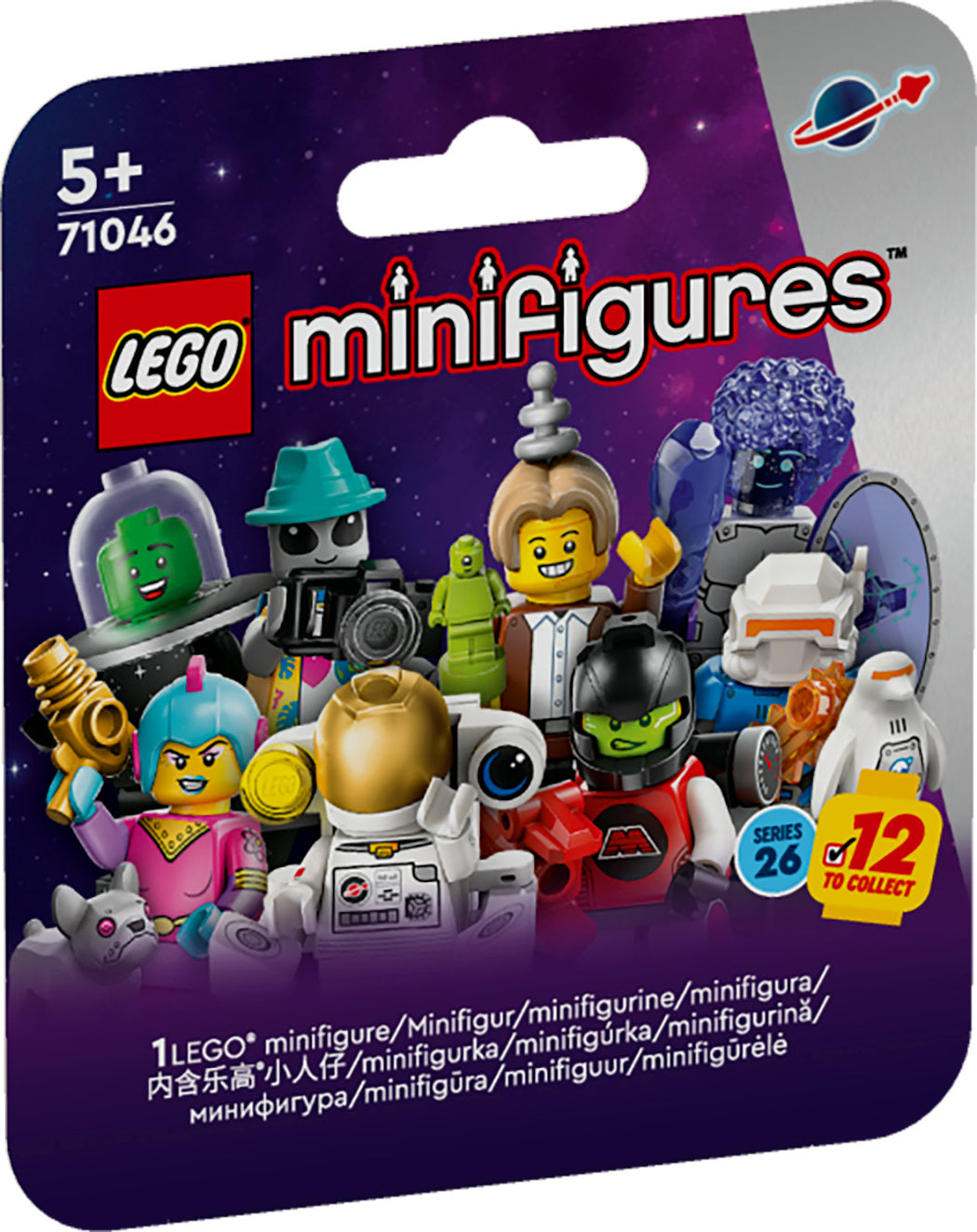 LEGO 71046 Minifigures Space Series 26, Byggleksak (sorterat Föremål, En Figur)