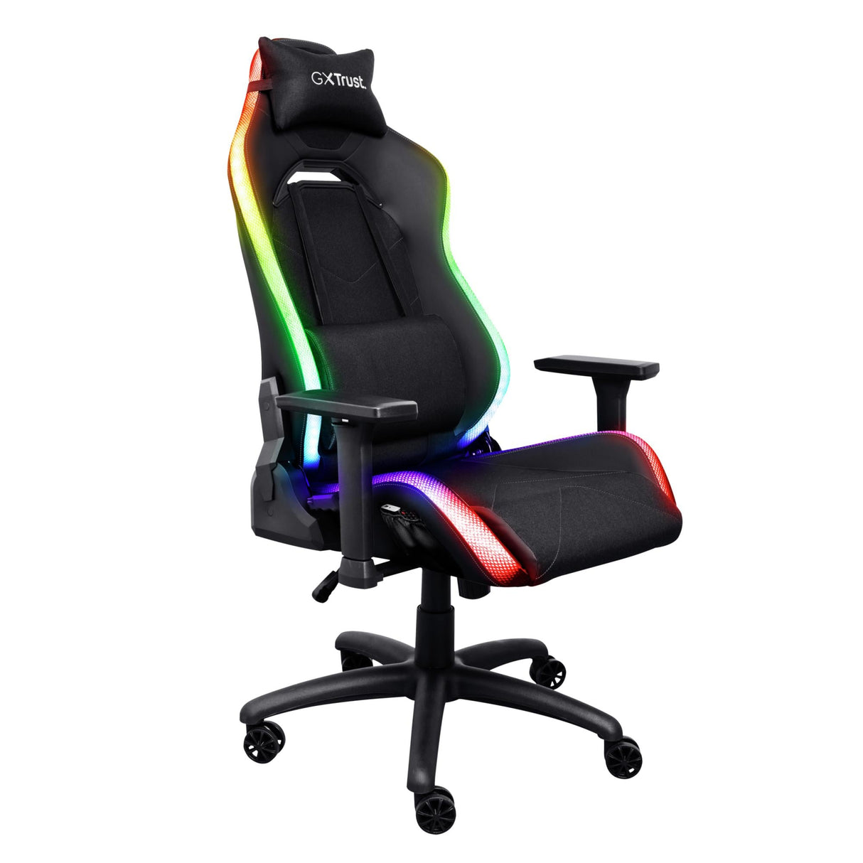 TRUST GXT719 RUYA RGB SPELSTOL - SVART