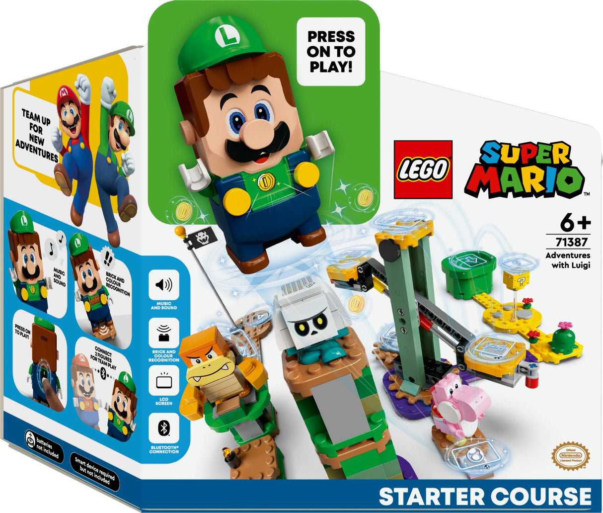 LEGO Super Mario - Äventyr Med Luigi Bana (71387)