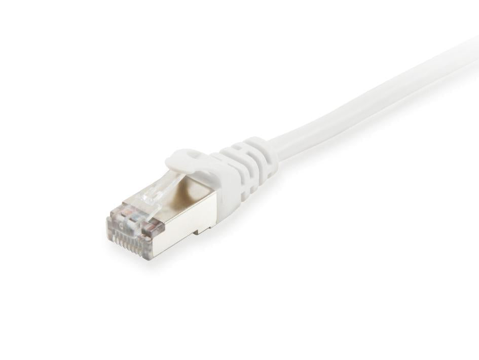 Equip Patchkabel Cat6       S/FTP 2xRJ45 50.00m    weiß LSZH Polybeutel Equip